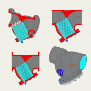Cast “Y” Type Strainers “FYC” 900 To 2500lbs